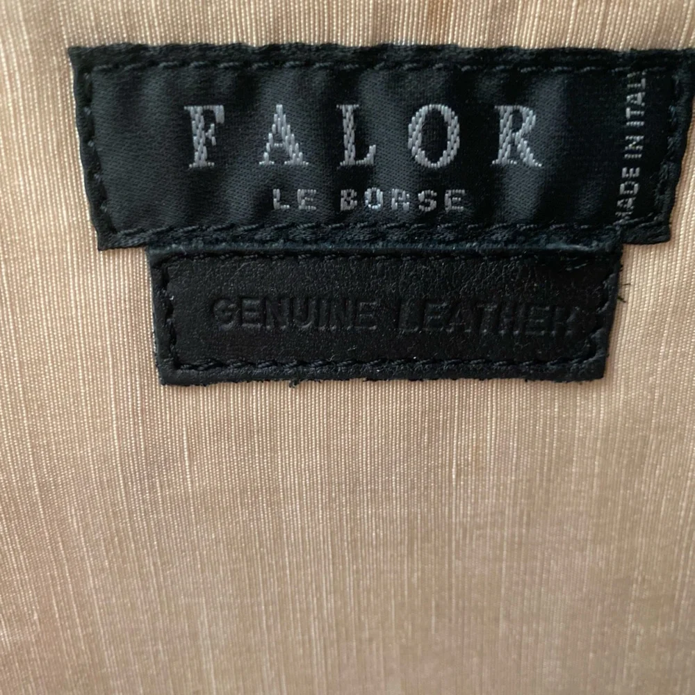 Falor le Borse Leather Woven Tote Bag Purse - Picture 15 of 16